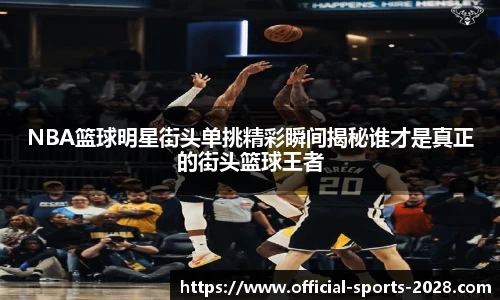 NBA篮球明星街头单挑精彩瞬间揭秘谁才是真正的街头篮球王者